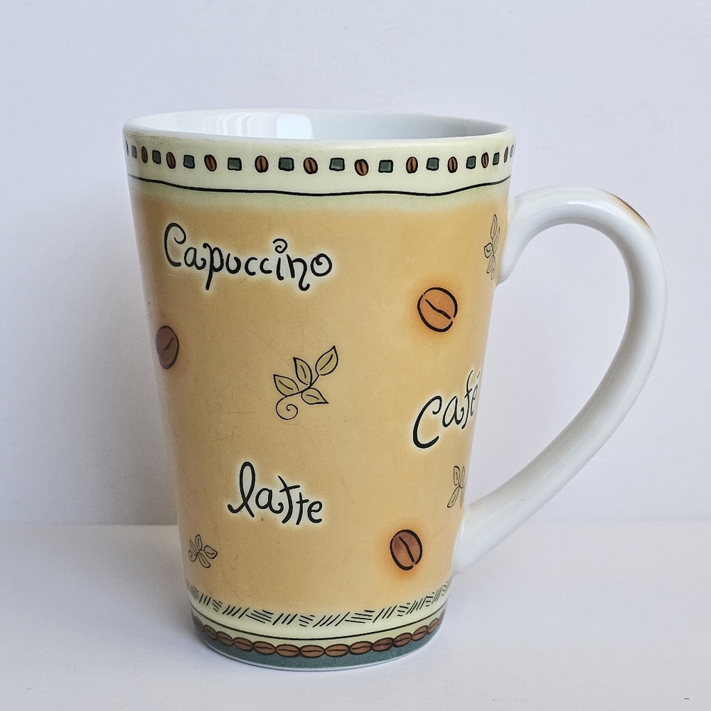 MSC By Jocha Coffee Mug | Latte Mocha Java Cappuccino Cafe 4.75” Tall